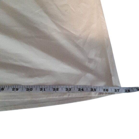 Who What Wear Womens XL White Sleeveless Dress Lower: 100% Cotton - Picture 12 of 12